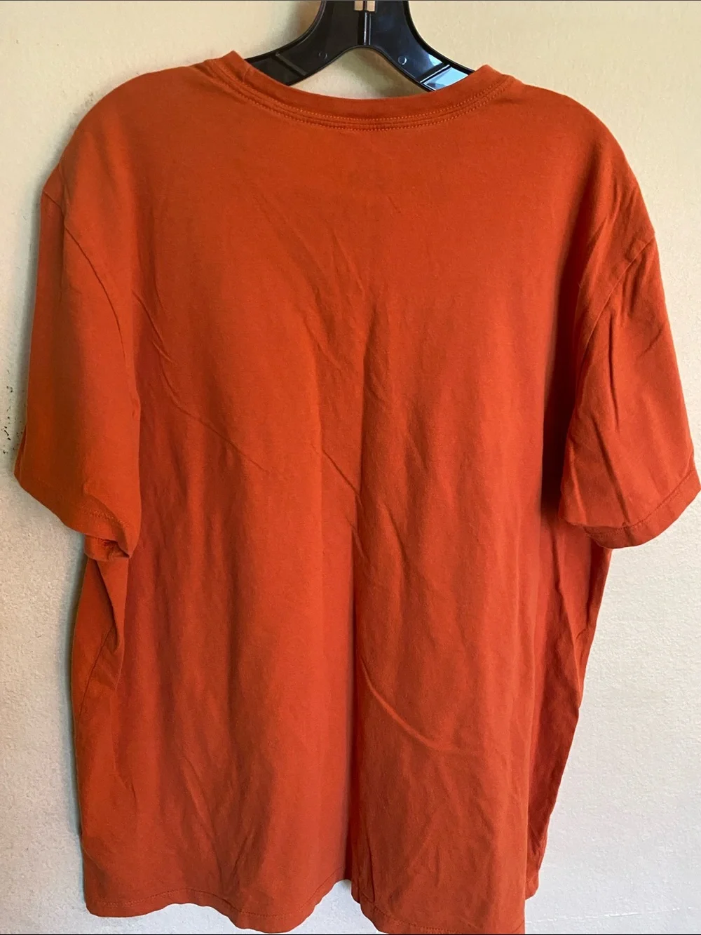 The North Face Orange Tee with White Logo